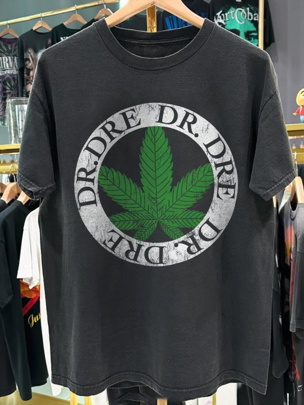 Dr Dre Heavyweight Black T-shirt